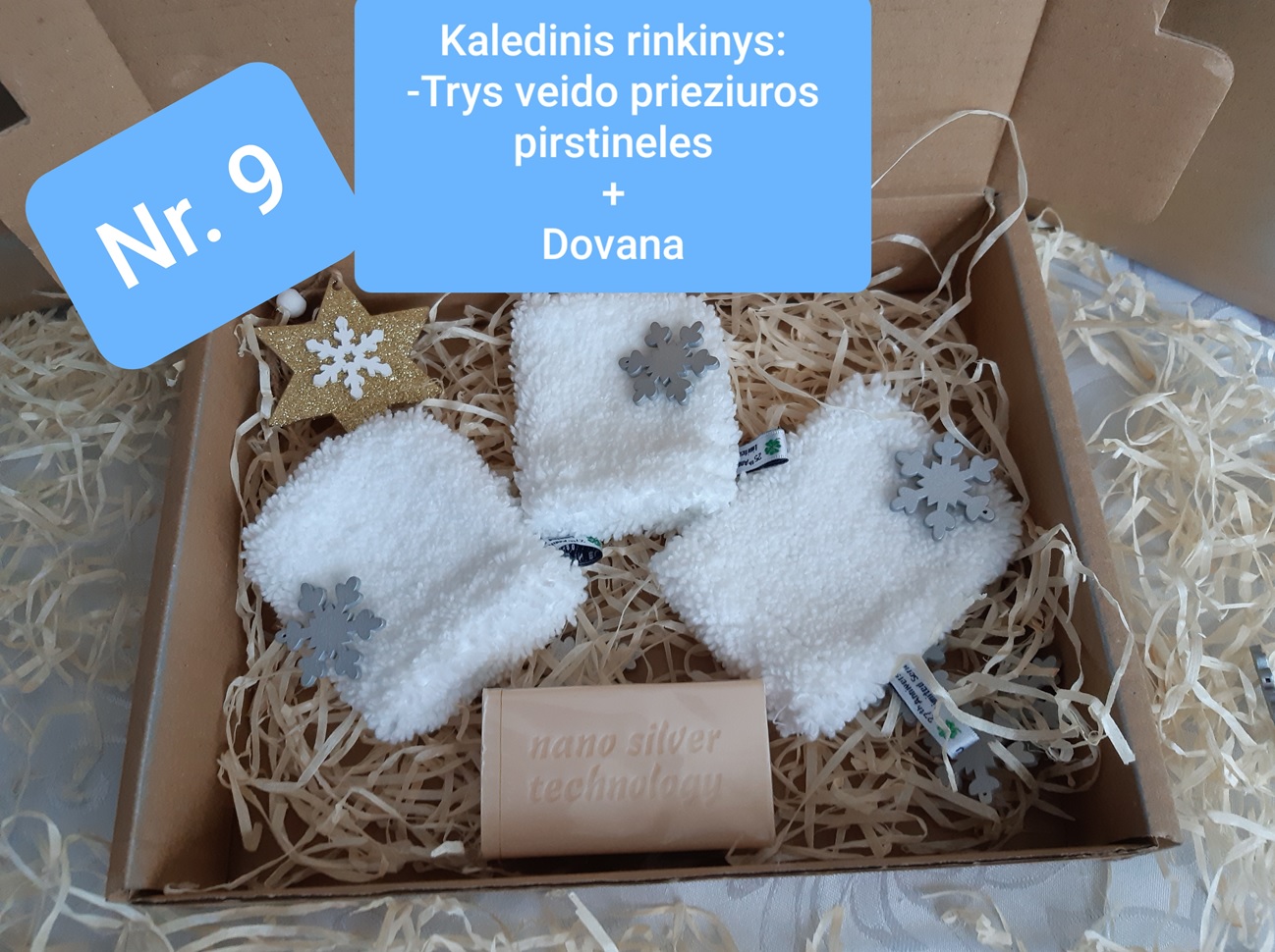 Kaledinis   rinkinys+ DOVANA Nr.9 R001009