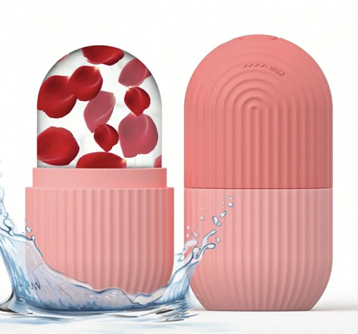 Šaldantis veido masažuoklis