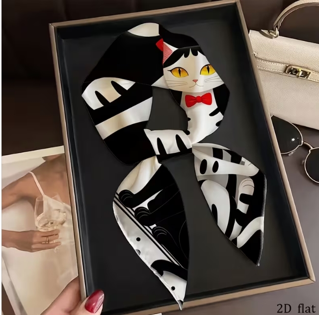 Stilinga skarelė su katėmis 50 x 50 cm